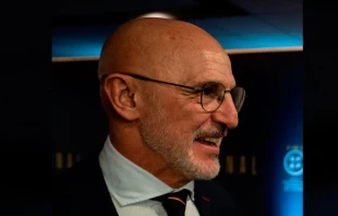 Luis de la Fuente Castillo, entrenador de España Crédito: Junta de Andalucía (CC BY-SA 2.0).