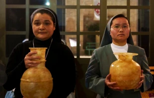 Bendición de los óleos en el lugar donde Jesús se reunía con su amigo Lázaro Crédito: PGPO - CTS