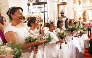 "Macroboda" celebrada en San Sebastián de los Reyes (Madrid) en 2024. Crédito: Parroquia de San Sebastián mártir (San Sebastián de los Reyes, Madrid, España).