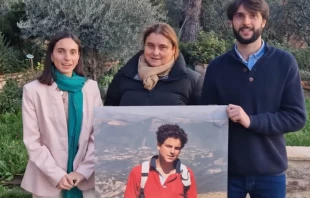 Antonia Salzano, madre del beato Carlo Acutis. Cru00e9dito: Youtube Refugio Zavala TV 