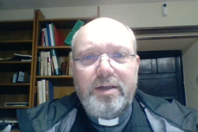 P. Manuel Chouciño, párroco del Divino Salvador de Lérez (España).