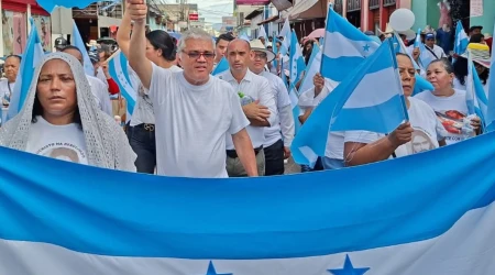 “Caminata de Oración” en Honduras