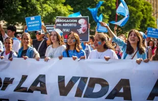 Marcha por la vida en Argentina Crédito: Marcha por la Vida Argentina/Facebook
