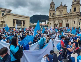 Más de 110 ciudades se movilizaron en Colombia para exigir el fin del aborto