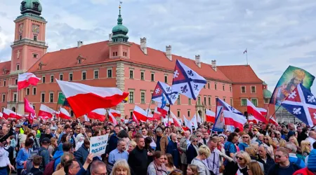 Marcha Nacional por la Vida en Polonia 14042024