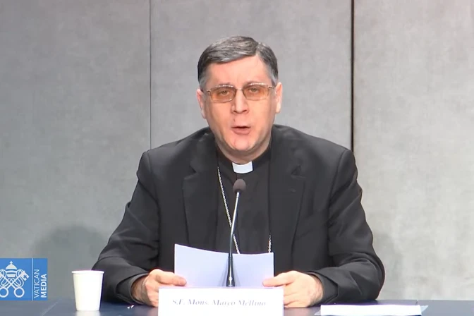 Mons. Marco Mellino, nuevo secretario adjunto del Dicasterio para los Textos Legislativos.