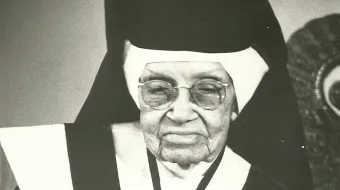Beata Madre María de San José en su ancianidad.