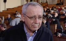 El P. Marko Rupnik en una entrevista con EWTN en 2020.