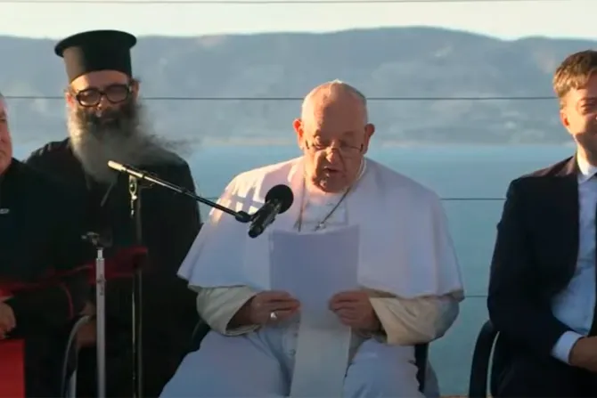 El Papa Francisco en Marsella