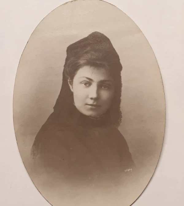 Marta de Noaillat, llamada la "Apóstol de Cristo Rey" por su biógrafo, tuvo una misión singular en la vida que creía haberle sido confiada: promover la realeza universal de Jesucristo. Crédito: Cortesía de los Archivos del Museo Hieron en Paray-le-Monial.