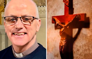 Obispo electo de Dunkeld, P. Martin Chambers. Crédito: Twitter - Shutterstock.