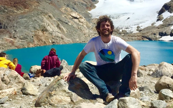 Martín Fernández en misión. Crédito: Cortesía Martín Fernández