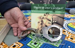 Esposas o grilletes utilizados en el martirio del laico español Hermenegildo Chillón en 1936. Crédito: Nicolás de Cárdenas /ACI Prensa.