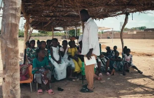 Mathieu Sawadogo, catequista católico en Burkina Faso. Crédito: ACN España.
