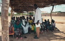 Mathieu Sawadogo, catequista católico en Burkina Faso.
