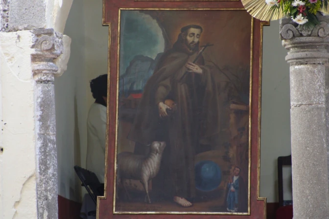 Devuelven pintura robada de San Francisco de Asís a parroquia en México