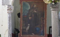 Imagen de San Francisco de Asís robada en 2001.
