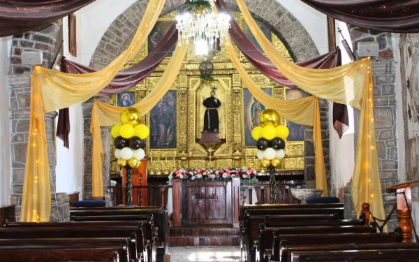 Parroquia de San Francisco de Asís en Mazapa. Crédito: Diócesis de Teotihuacán