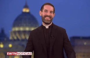 P. Michael Baggot, experto en inteligencia artificial. Crédito: EWTN Noticias.