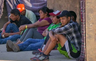 Migrantes en Ciudad de México en 2018. Crédito: David Ramos / ACI Prensa.