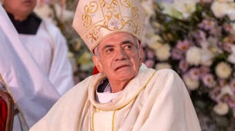 Mons. Miguel Ángel Alba Díaz, Obispo Emérito de La Paz.