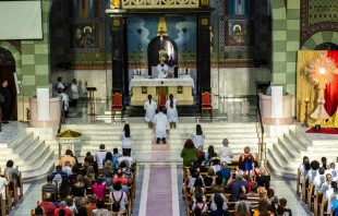 Celebración de la Misa en São Paulo (Brasil). Crédito: Alf Ribeiro / Shutterstock.