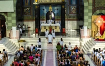 Celebración de la Misa en São Paulo (Brasil).