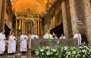 Misa de envío: "Octubre Misionero" en la Catedral Metropolitana de Buenos Aires. 