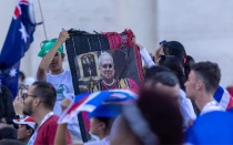Una multitud participó este 29 de julio en la Misa de bienvenida del Jubileo de los Jóvenes, en la Plaza de San Pedro en el Vaticano.