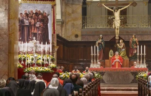 Misa de acción de gracias por canonización de los 11 Mártires de Damasco Crédito: Custodia Franciscana de Tierra Santa.