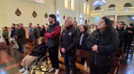 Misa por los mineros fallecidos