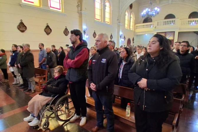 Misa por los mineros fallecidos