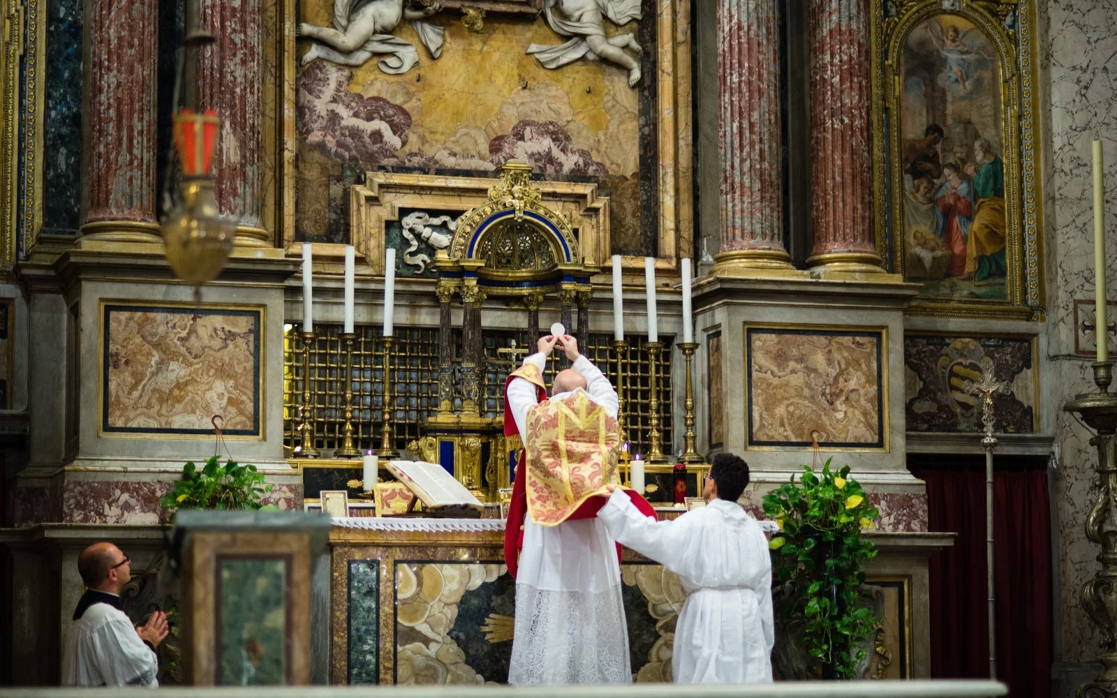 Misa tradicional en latín celebrada en Roma el 7 de septiembre de 2017, en el marco de la peregrinación por el décimo aniversario de Summorum Pontificum.?w=200&h=150