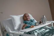 Paciente del hospital de cuidados paliativos Misky María