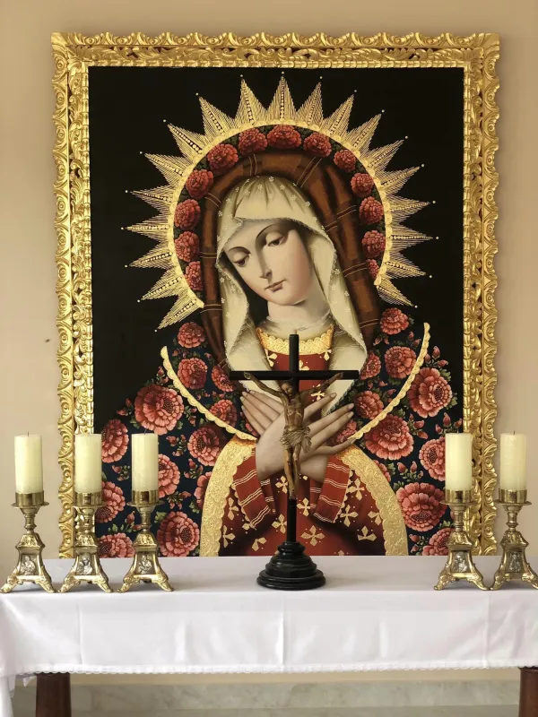 Imagen de "Misky María" que pertenece a Mons. Carlos García, Obispo de Lurín. Crédito: Cortesía de Vanessa Diaz Koechlin