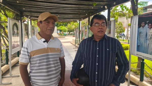 Fernando García and Martín Feijoo. Credit: Diego López Marina - EWTN News