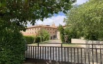 Entrada al Monasterio de Santa Clara de Belorado (Burgos, España).