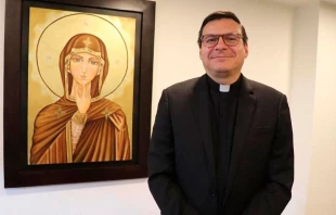 Mons. Alejandro Díaz García. Crédito: Arquidiócesis de Bogotá.