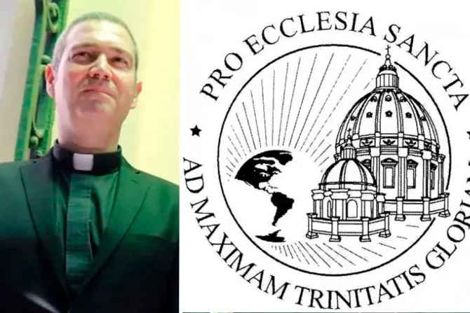 Mons. Jordi Bertomeu - logo de Pro Ecclesia Sancta.
