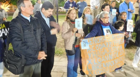 Marcha por la aparición de Loan en Goya