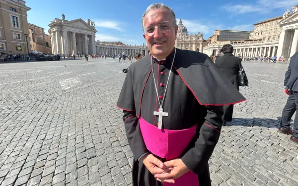 Mons. Ginés García Beltrán, Obispo de Getafe y presidente de la Fundación Pablo VI. Crédito: Almudena Mtz-Bordiú/ACI Prensa