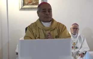 Mons. Juan Gómez, nuevo Obispo Auxiliar de Santa Cruz Crédito: Captura de video/Conferencia Episcopal Boliviana