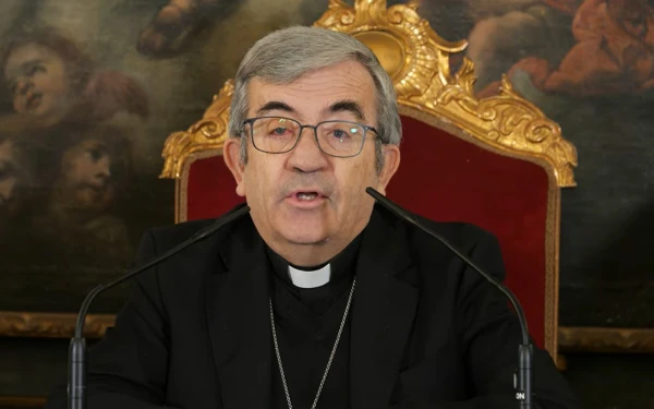 Mons. Luis Argüello, Arzobispo de Valladolid (España). Crédito: Arzobispado de Valladolid.