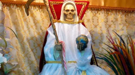 Imagen de la “Santa Muerte”