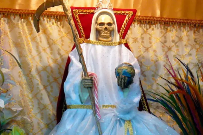 Imagen de la “Santa Muerte”