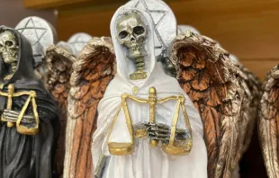 Imagen de la “Santa Muerte”. Crédito: David Ramos / ACI Prensa