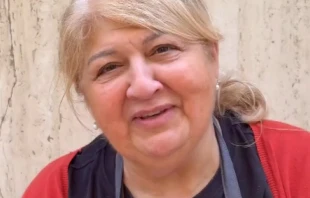Nunzia, la mujer italiana que elabora pasta y ha recibido una carta del Papa Crédito: Captura de pantalla