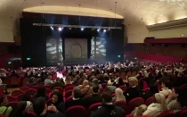 1.600 pobres de Roma acuden al preestreno del Musical "Bernardette de Lourdes"