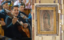 Serenata a la Virgen de Guadalupe.