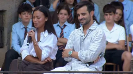 Nachter y su esposa Roseanne en Torreciudad.